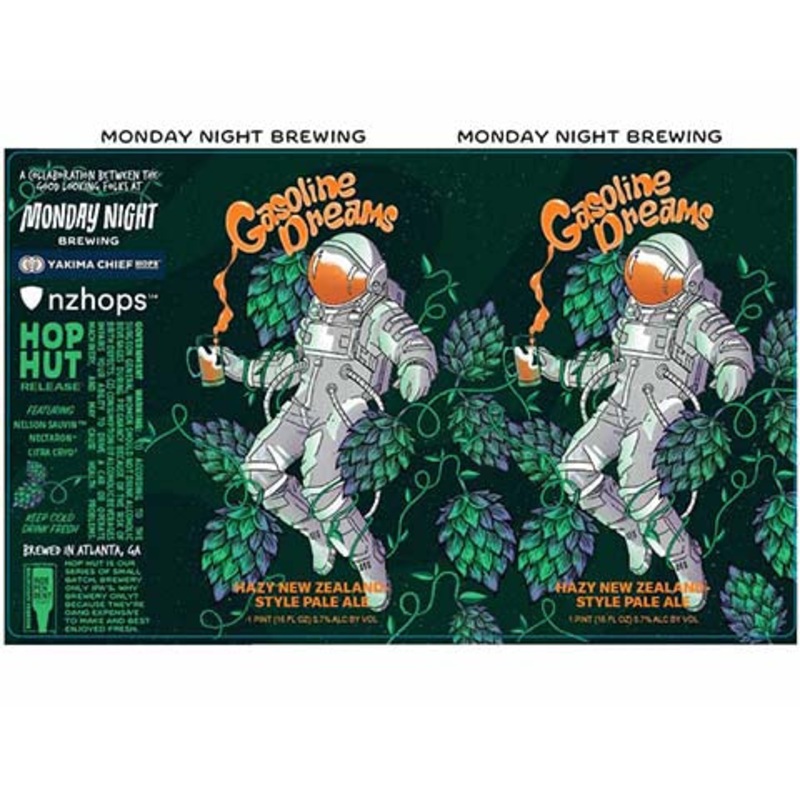 Monday Night Gasoline Dreams Pale Ale 16OZ SINGLE CAN