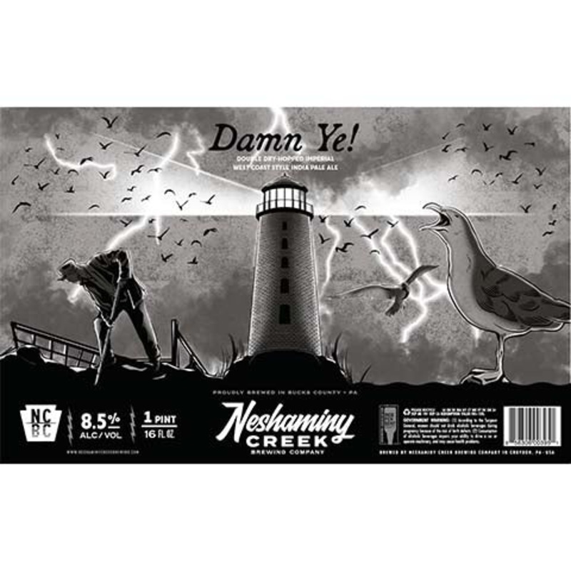 Neshaminy Creek Damn Ye! IPA 16OZ SINGLE CAN