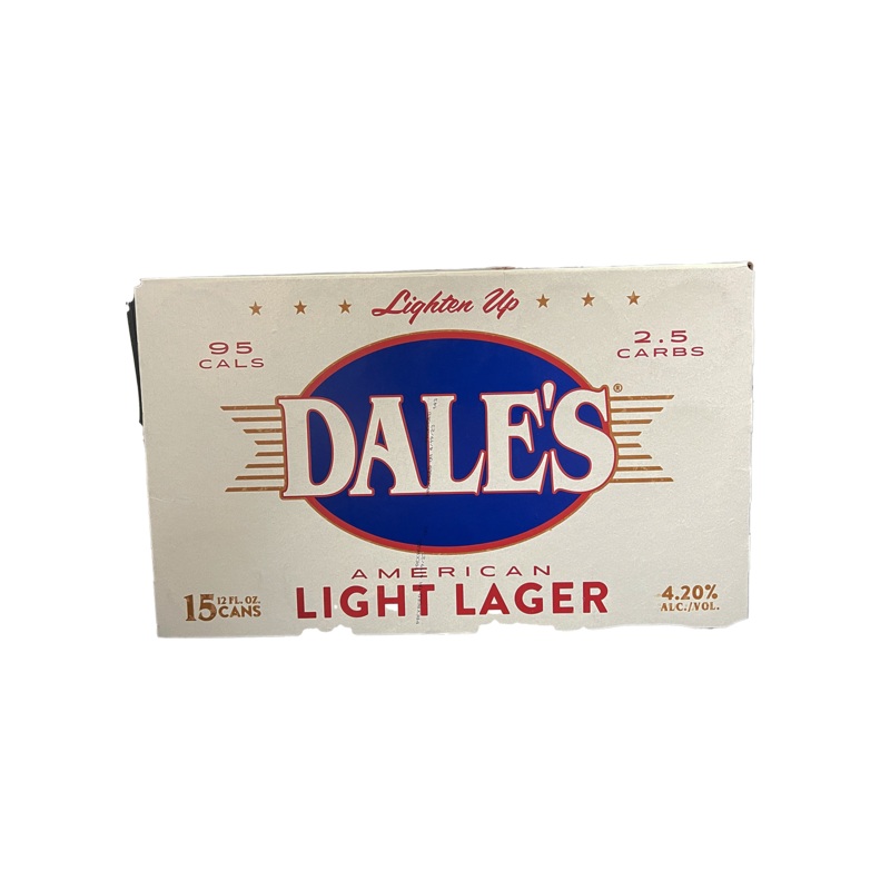 Oskar Blues Dales American Light Lager 15 Pack Cans