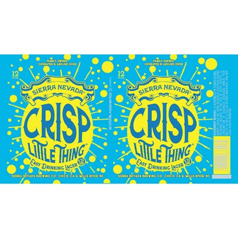 Sierra Nevada Crisp Little Thing Lager 12OZ SINGLE CAN