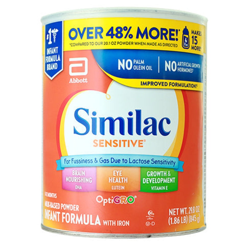 Similac Sensitive Infant Formula 29.8OZ CAN