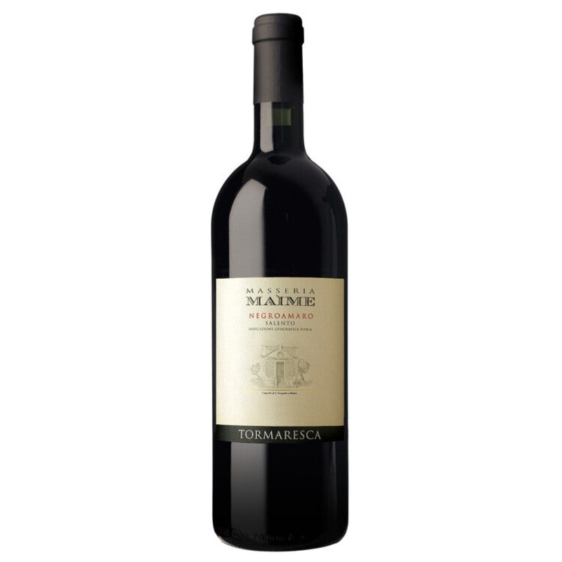 TORMARESCA NEGROAMARO MASSERIA MAIME SALENTO 2018 750ML 750ML