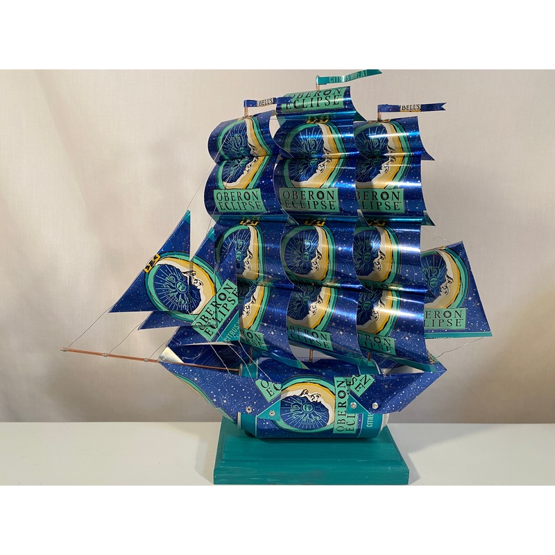 Bell’s Oberon Eclipse Beer Can Ship