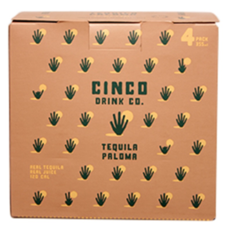 CINCO DRINK CO. – TEQUILA PALOMA 4 CANS