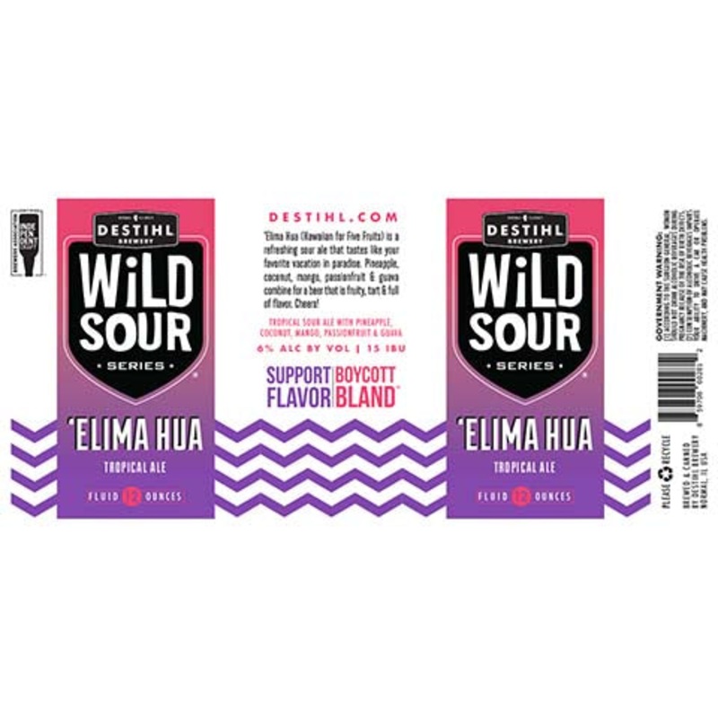 Destihl Wild Sour Series ‘Elima Hua 12OZ SINGLE CAN