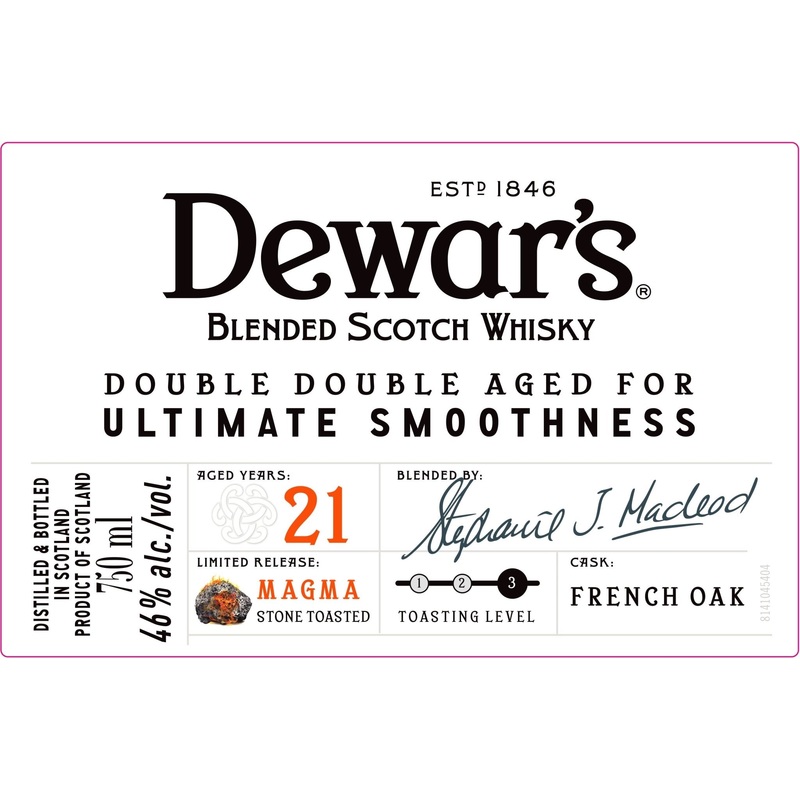 Dewars Double Double Aged 21 Year Old Blended Scotch Whisky