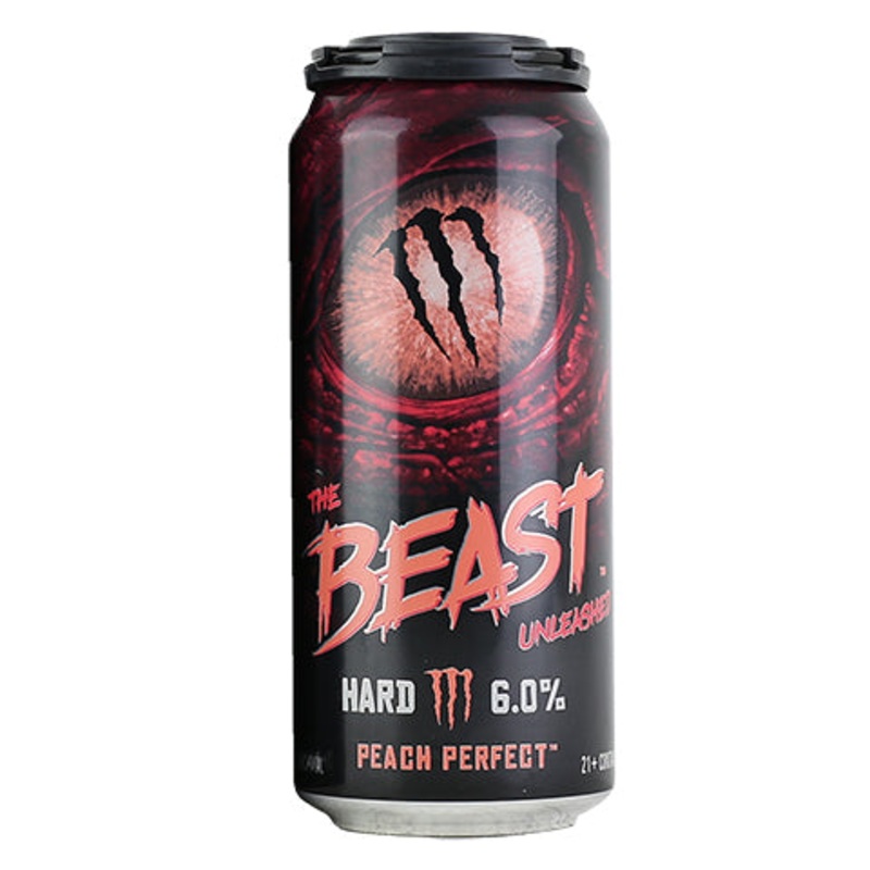 Monster The Beast Unleashed: Peach Perfect 16OZ SINGLE CAN