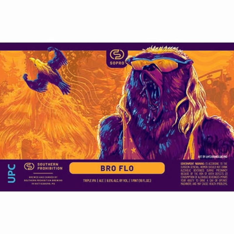 Southern Prohibition Bro Flo TIPA 16OZ CAN