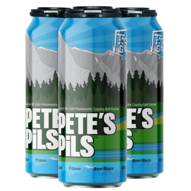TOOL SHED PETE’S PILS 473ML 4PK CAN @ Southgate [1042525] 1892 ml