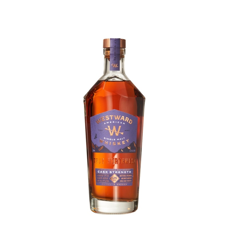 Westward Single Malt Cask Strength Whiskey 750mL