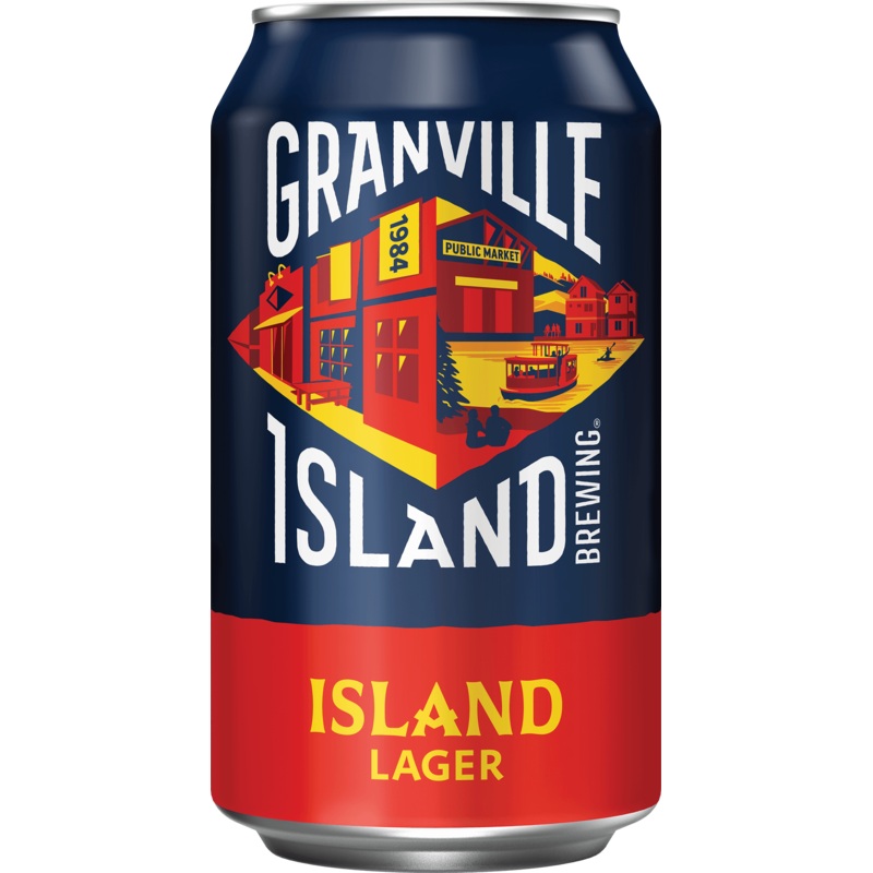 GIB ISLAND LAGER, 355ML 6 CANS