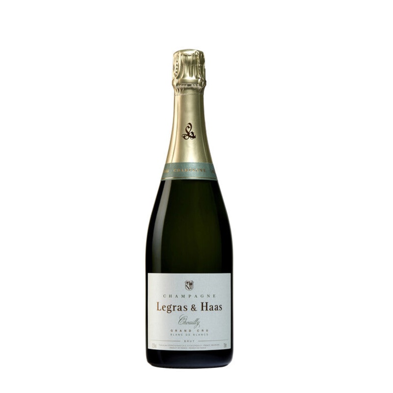 LEGRAS & HAAS CHAMPAGNE BRUT BLANC DE BLANCS GRAND CRU 750ML 750ML