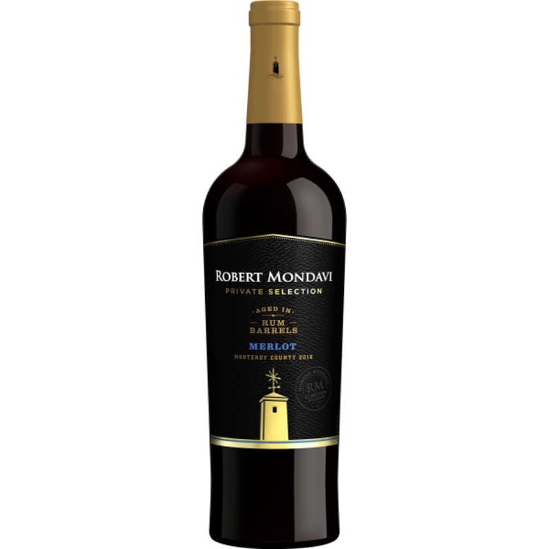 ROBERT MONDAVI PS RUM BARREL AGED MERLOT 750 ML