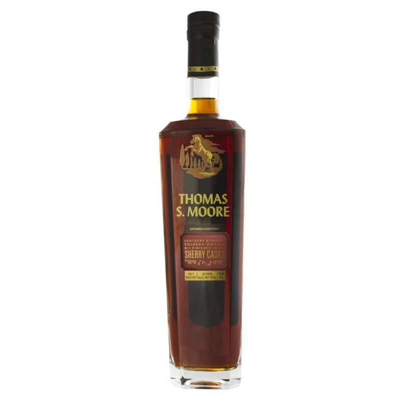 Thomas S. Moore Straight Bourbon Extended Cask Finish Sherry Casks 98.7 750ML 750ML
