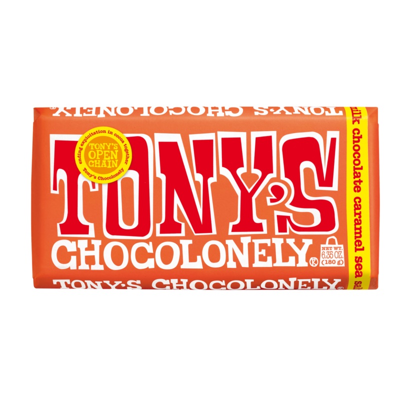 Tony’s Chocolonely Milk Chocolate Caramel Sea Salt