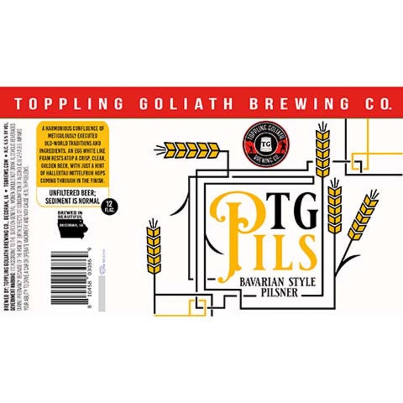 Toppling Goliath TG Pils 16OZ SINGLE CAN