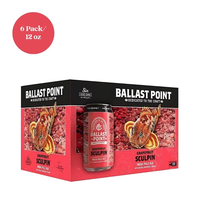 Ballast Point Beer 12 fl oz 6pk cans