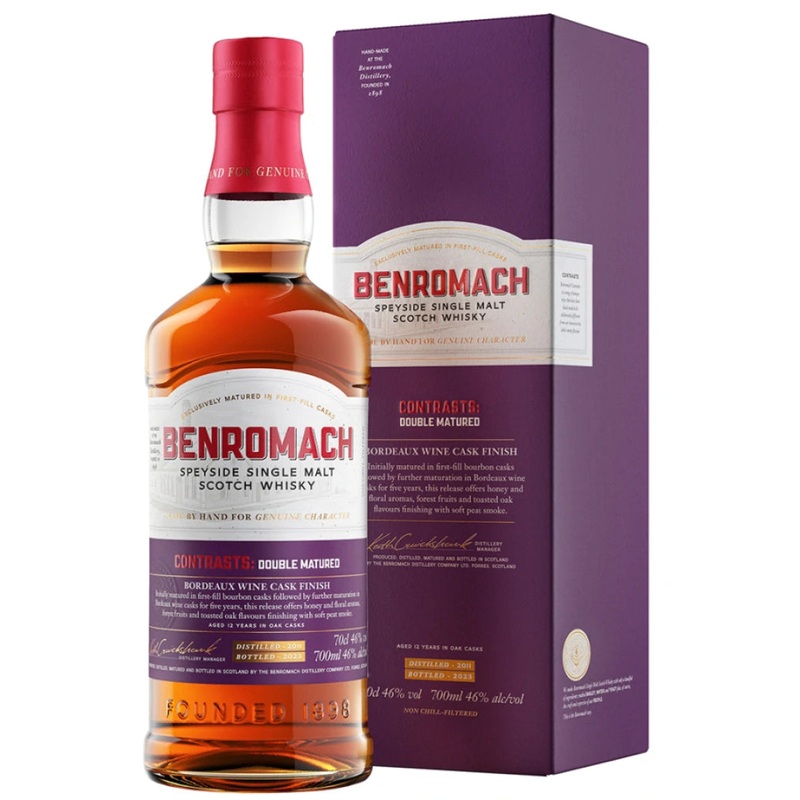 BENROMACH W&B SINGLE CASK BOURBON BARREL #492 2023 700ML @ Emerald Hills [1057084] 700 ml