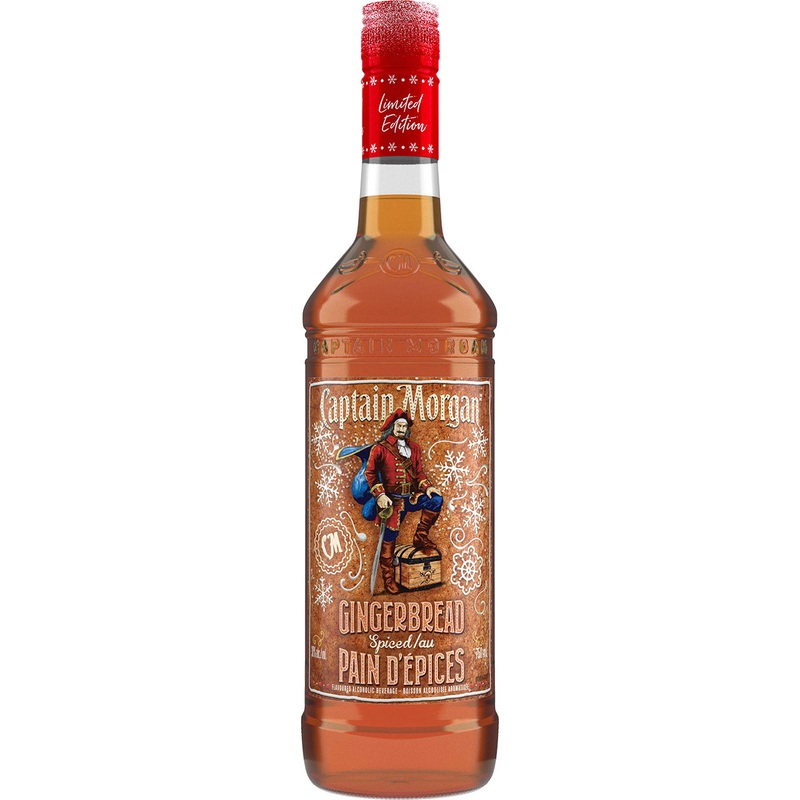 CAPTAIN MORGAN GINGERBREAD SPICED RUM 750 ML