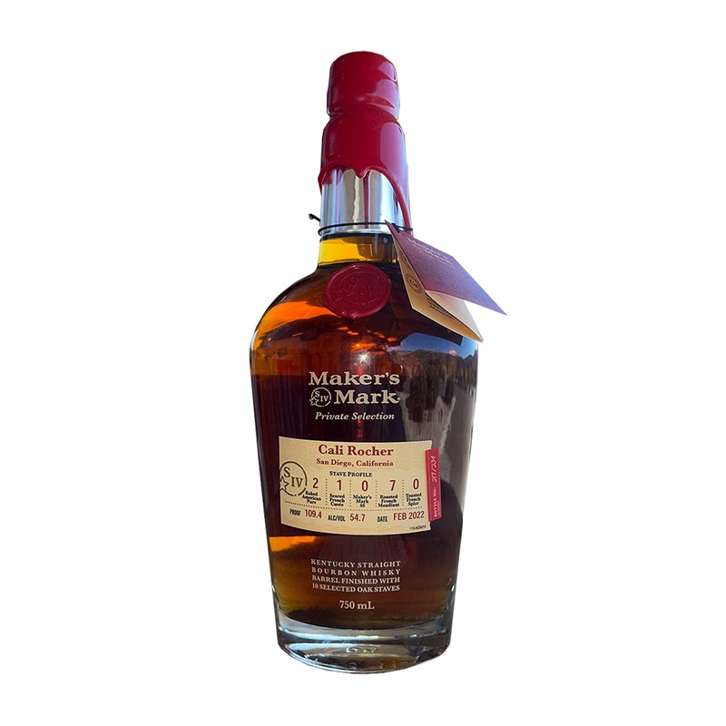 Maker’s Mark Sip Whiskey x Nestor Liquor “Cali Rocher” Private Selection