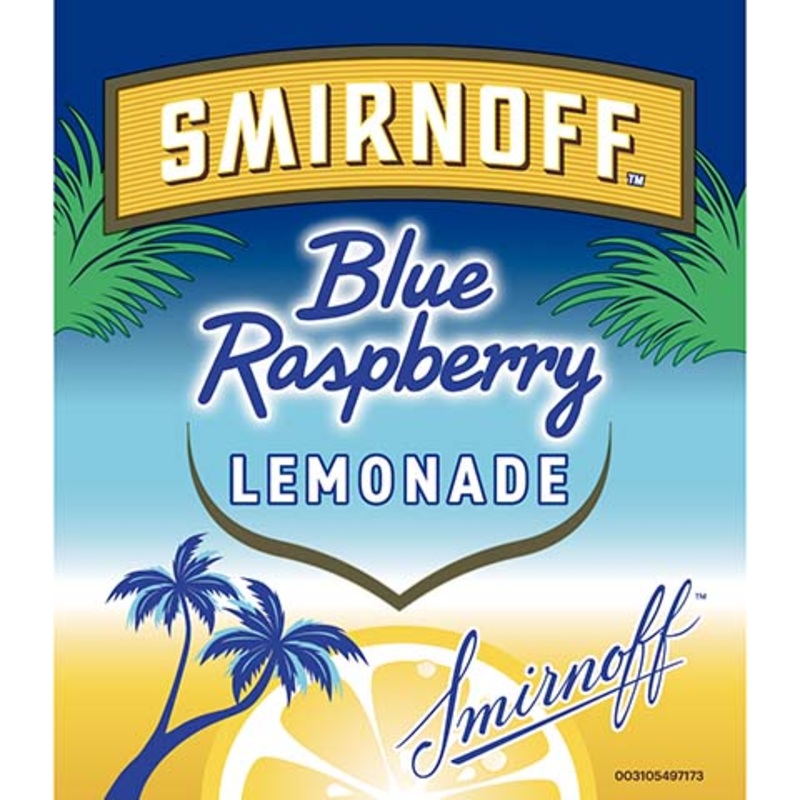 Smirnoff Blue Raspberry Lemonade 330ML BTL