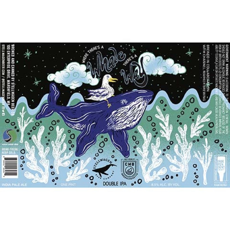 Stellwagen Where There’s A Whale There’s A Way DIPA 16OZ SINGLE CAN