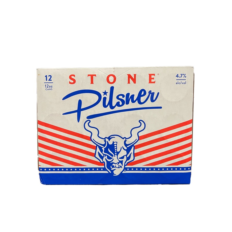 Stone Pilsner 12 Pack Cans
