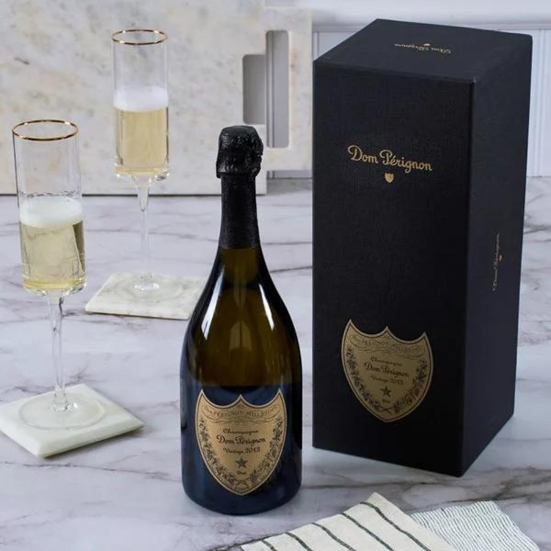 Champagne Dom Perignon Vintage 2015 with Gift Box