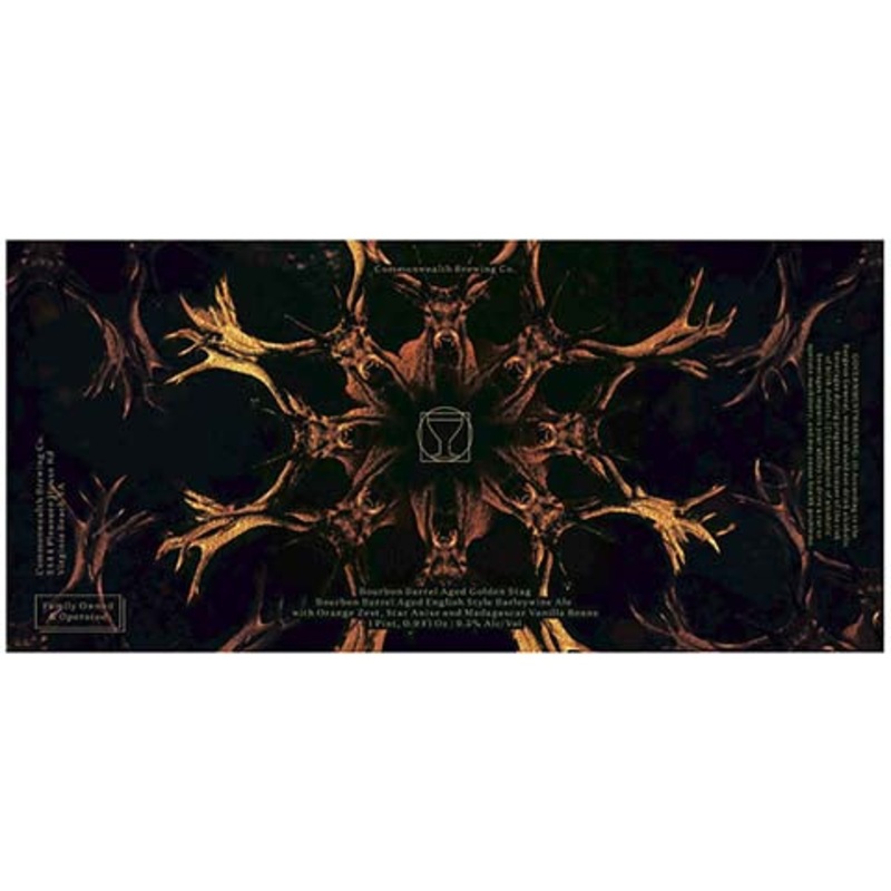 Commonwealth Bourbon Barrel Aged Golden Stag 500ML CAN