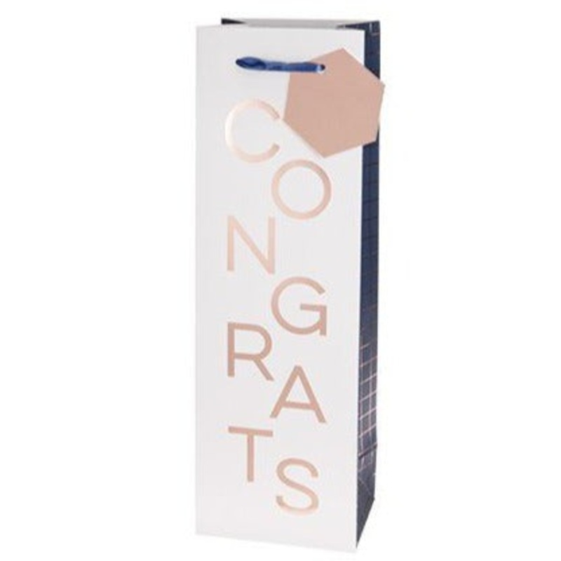 Congrats Wine Bag