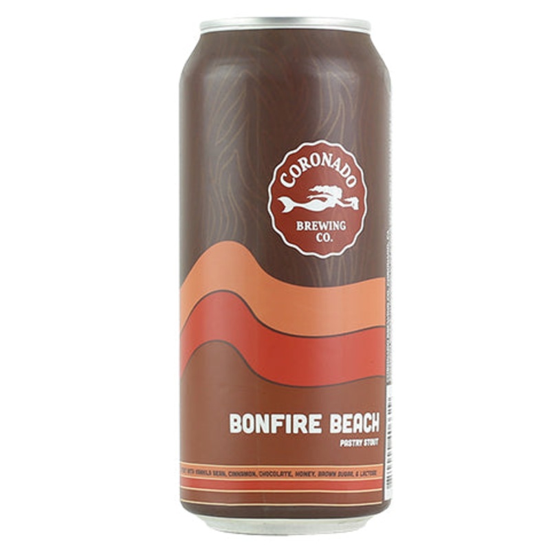 Coronado Bonfire Beach Pastry Stout 16OZ SINGLE CAN