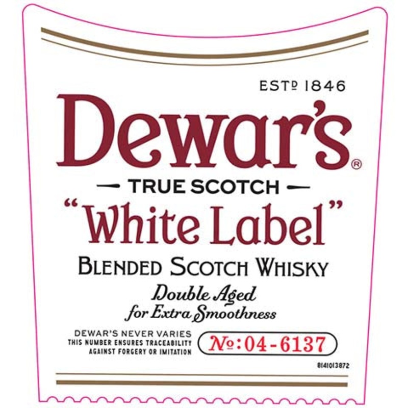 Dewar’s White Label Double Aged Blended Scotch Whisky 750ML BTL
