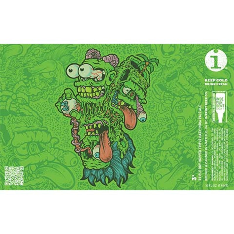 Imprint 33 Triple Hazy IPA 16OZ SINGLE CAN