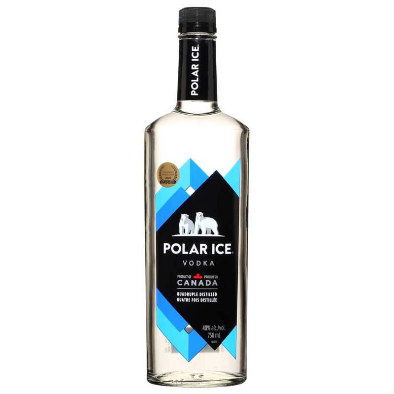 POLAR ICE VODKA 750ML @ Red Deer [1000109] 750 ml