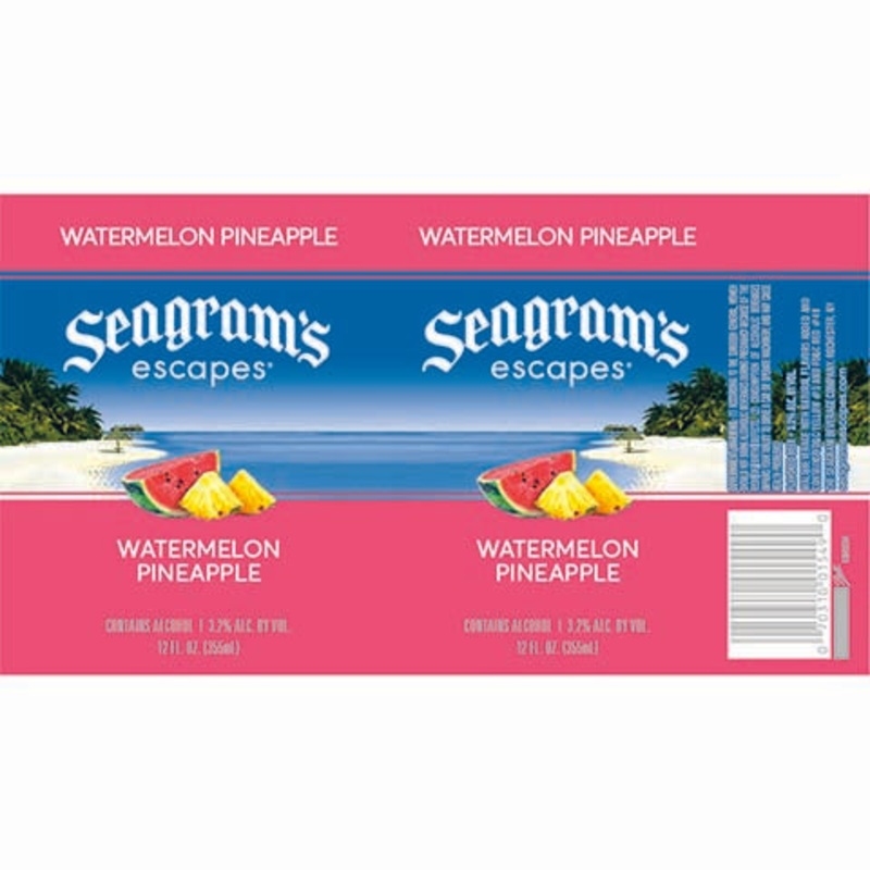 Seagrams Watermelon Pineapple 12OZ BTL