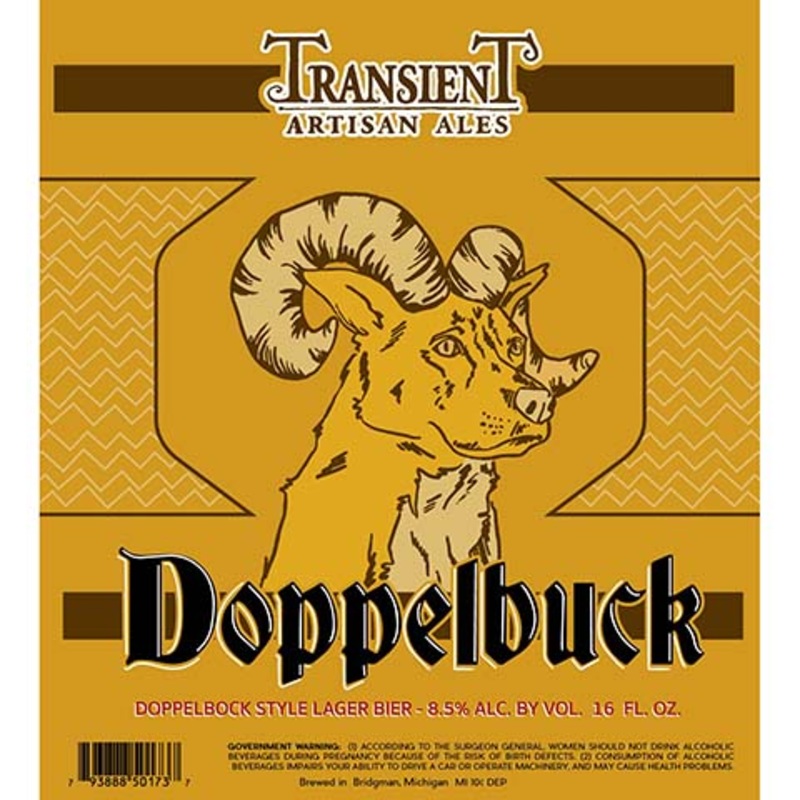 Transient Artisan Ales Doppelbuck 16OZ SINGLE CAN