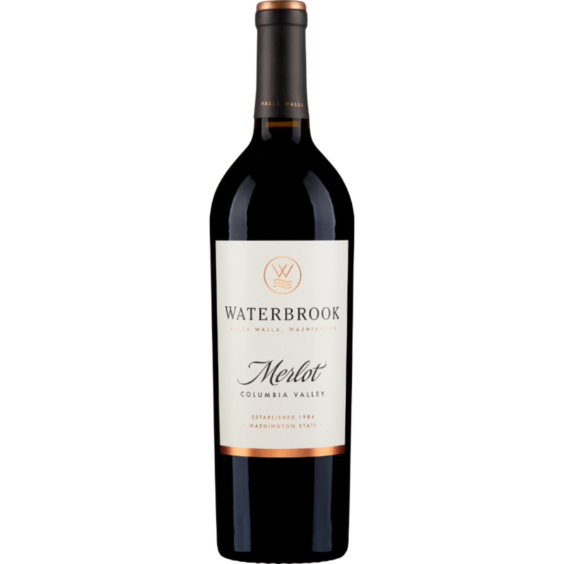 WATERBROOK MERLOT COLUMBIA VALLEY 2021 750ML 750ML