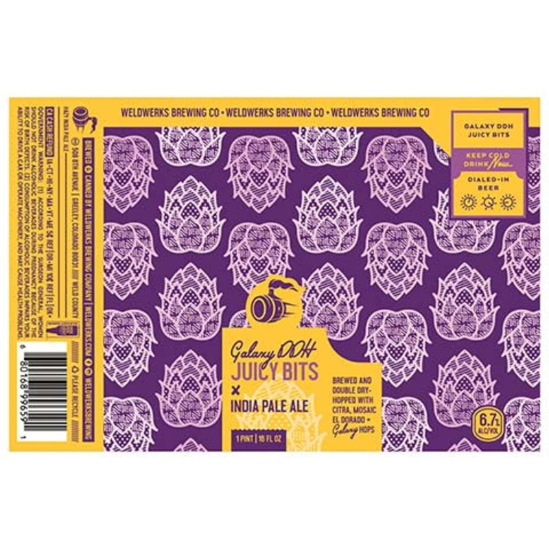 Weldwerks Galaxy DDH Juicy Bits IPA 16OZ SINGLE CAN