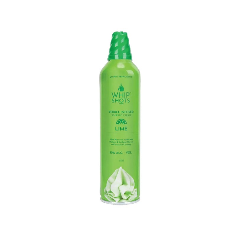 Whipshots (Vodka Infused Whipped Cream) Lime (200mL)