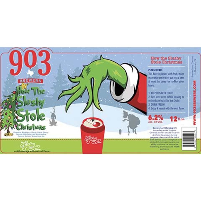 903 Brewers How The Slushy Stole Christmas Berliner Weisse Ale 12OZ SINGLE CAN