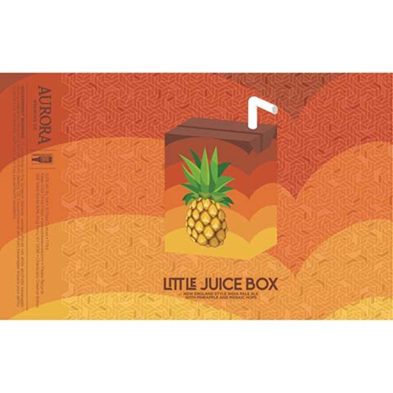 Aurora Little Juice Box New England IPA 16OZ SINGLE CAN