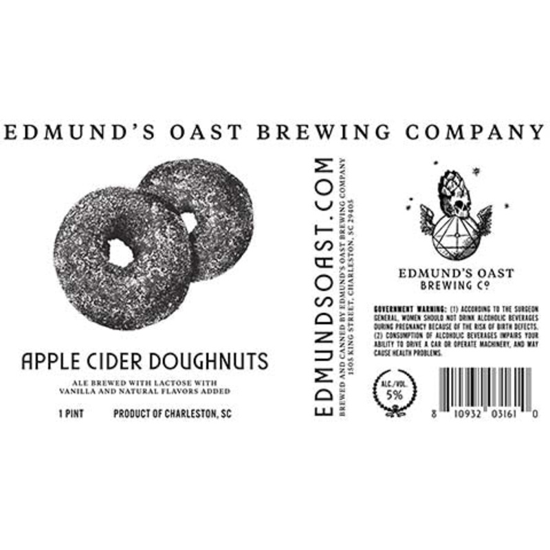 Edmund’s Oast Apple Cider Doughnuts Ale 16OZ SINGLE CAN