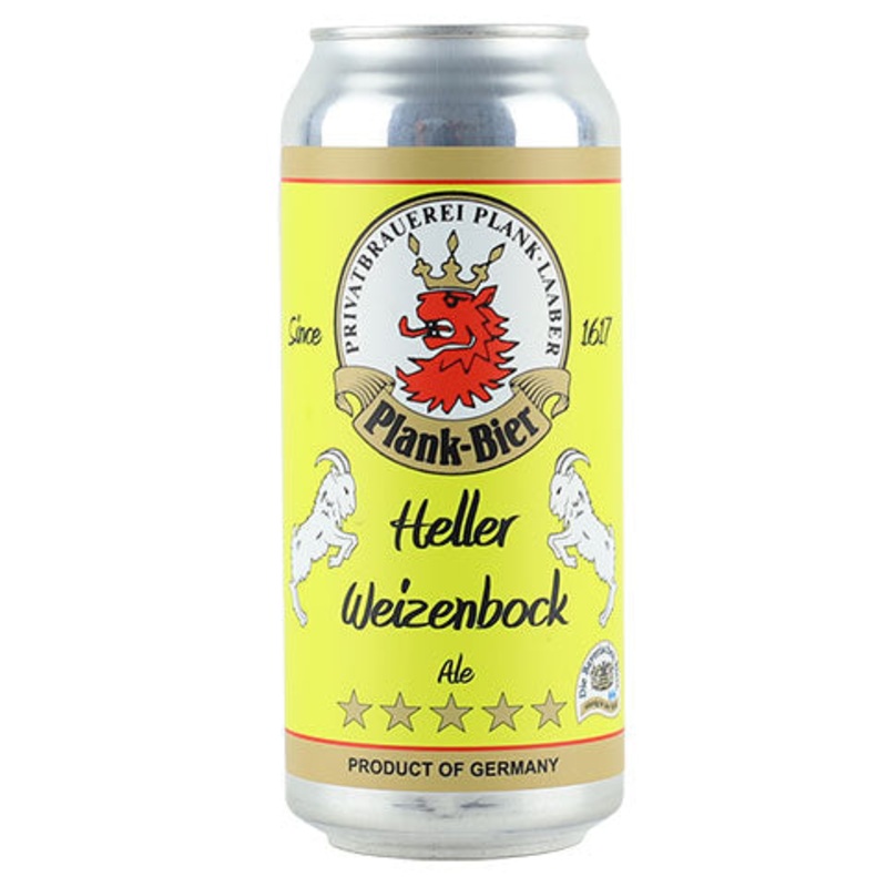 Plank Bier Heller Weizenbock 16OZ SINGLE CAN