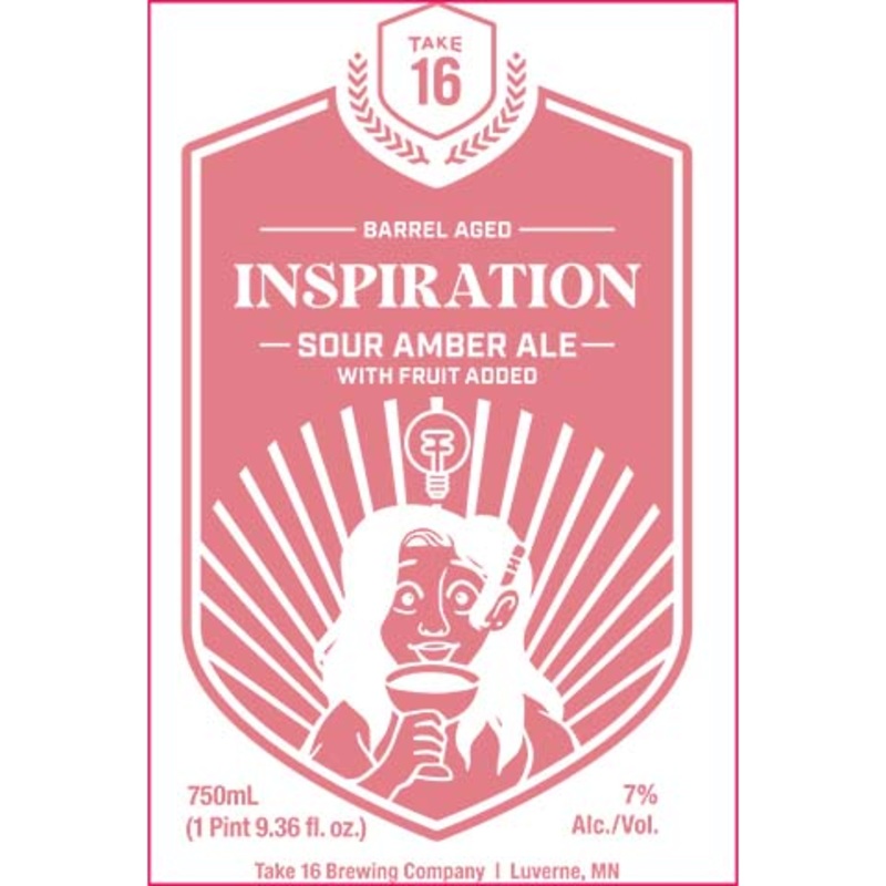 Take 16 Inspiration Sour Amber Ale 750ML BTL