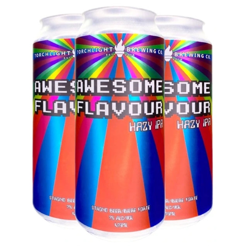 TORCHLIGHT AWESOME FLAVOUR HAZY IPA 473ML 4PK CAN @ Emerald Hills [1051154] 1892 ml