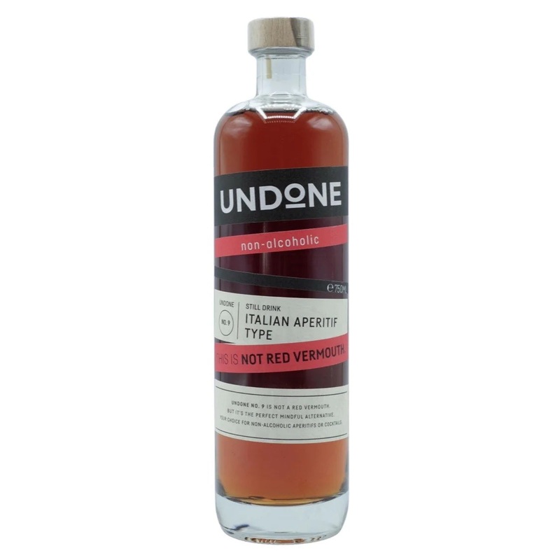 UNDONE NON ALC ITALIAN APERITIF TYPE 700ML @ Windermere [1036244] 700 ml