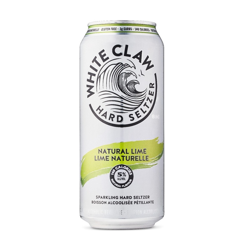 WHITE CLAW NATURAL LIME 473 ML SINGLE CAN