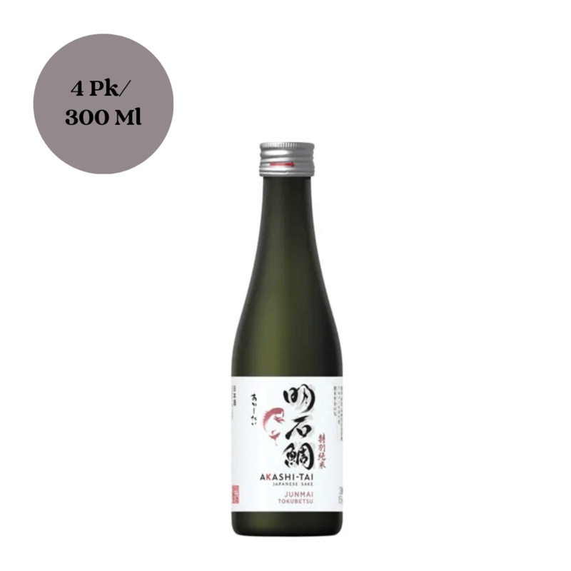 Akashi Tai Junmai Tokubetsu 4pk 300mL