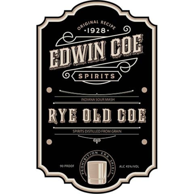 Edwin Coe Rye Old Coe 750ML BTL
