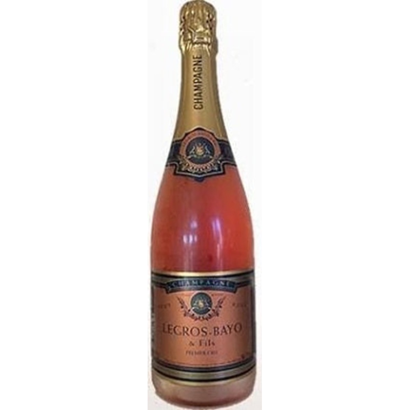 Legros Bayo & Fils Champagne Brut Rose Premier Cru 750ML 750ML